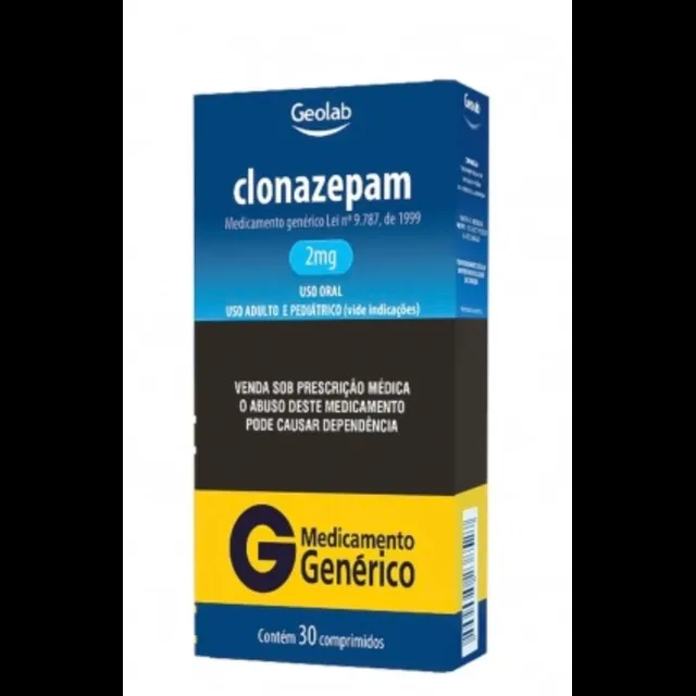 Clonazepam Genérico Comprimido