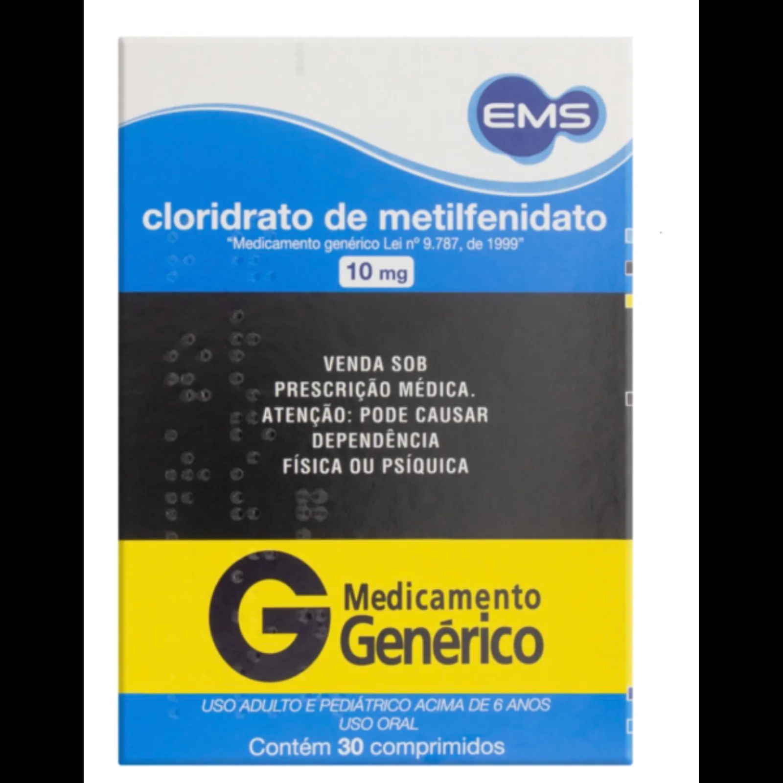 Ritalina 30 Comprimidos Genérico