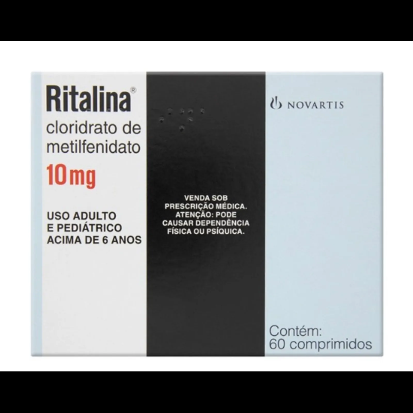 Ritalina 60 Comprimidos Novartis
