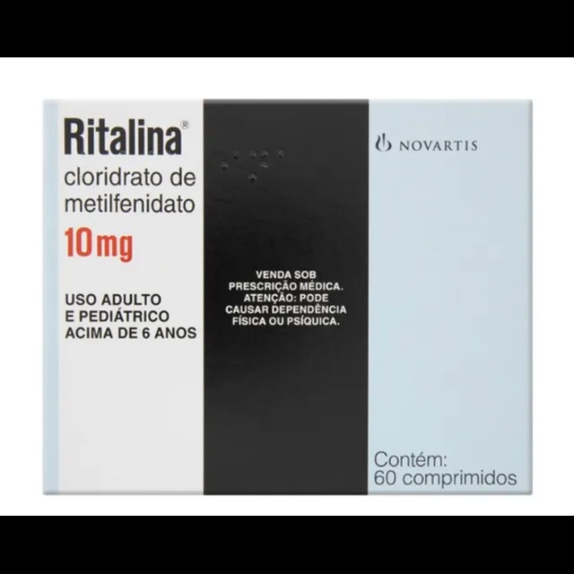 Ritalina 60 Comprimidos Novartis